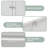 67" Tall Bathroom Storage Cabinets