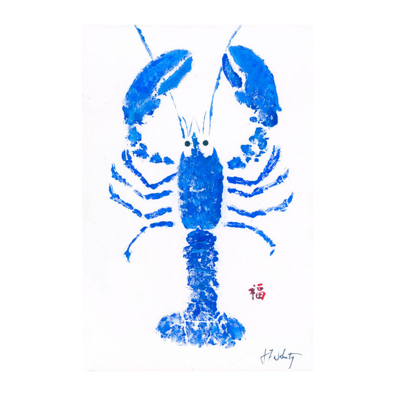 Napperon bleu homard | Inspiré par l'océan