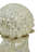 Gray Stoneware Artichoke Statue on Pedestal Base-189567284