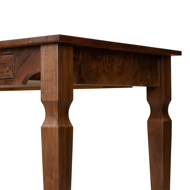 Galvin Desk-Walnut Burl