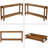 Couch Side Table,Console Table,Entryway Table,2-Tier Foyer Table