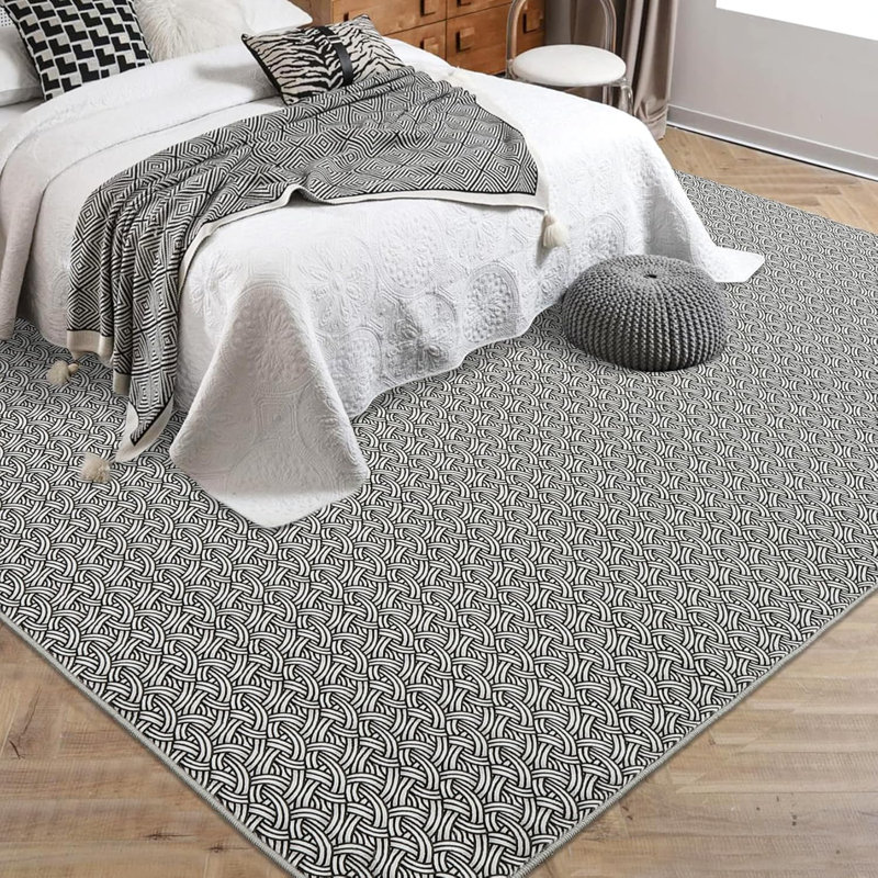 Tapis tressés lavables avec envers antidérapant, Rectangle 9 pi x 12 pi