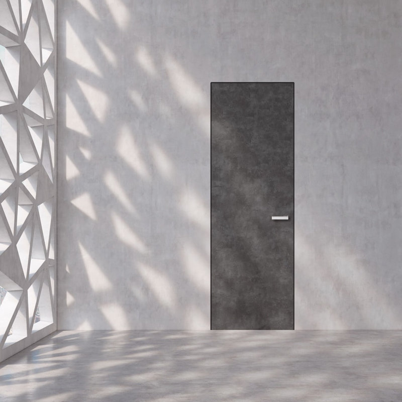 Porte standard en bois non fini Filo Muro, H 80 po x l 36 po