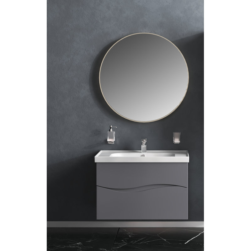 Meuble-lavabo simple avec plateau Artin 25,6 po