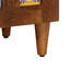 Solid Wood Rectangle Accent Cabinet