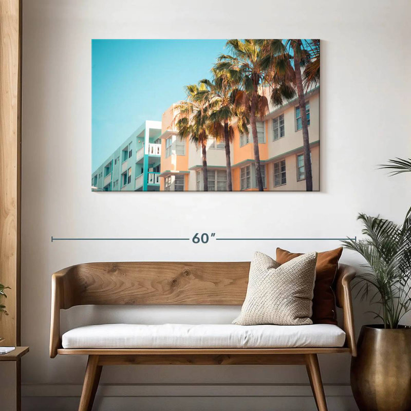 Lilie Miami City Buildings, H 30 po x l 45 po