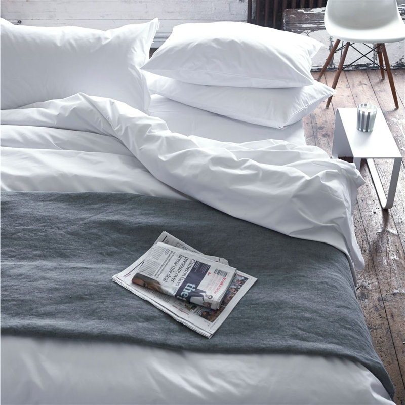 Astor Tribeca White Fitted Sheet, California King