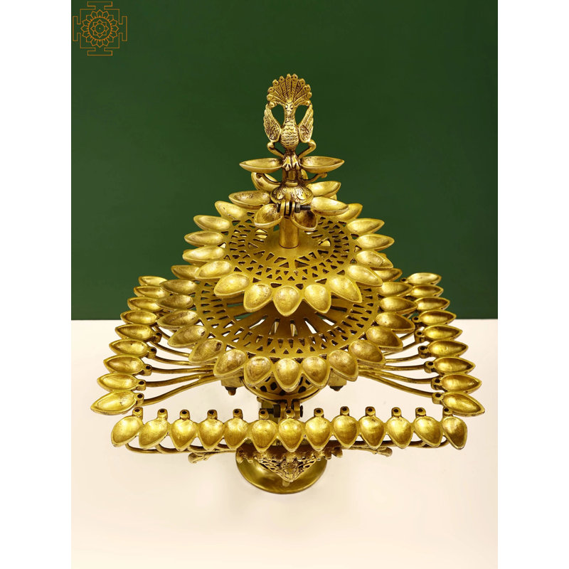 16'' H Metal Tabletop Candelabra