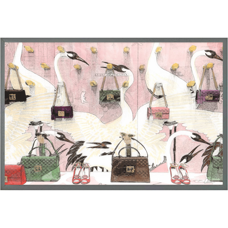 Single Picture Frame Print, Grey, 41cm H x 61cm W