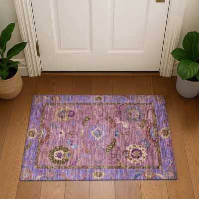 Premium Machine Washable Mayfield AMF2230 Global Rug