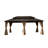 Patio Gazebo, Permanent Metal Pavilion with Curtains and Netting ,Outdoor Cedar Frame Canopy-113649416-113649417-113649420