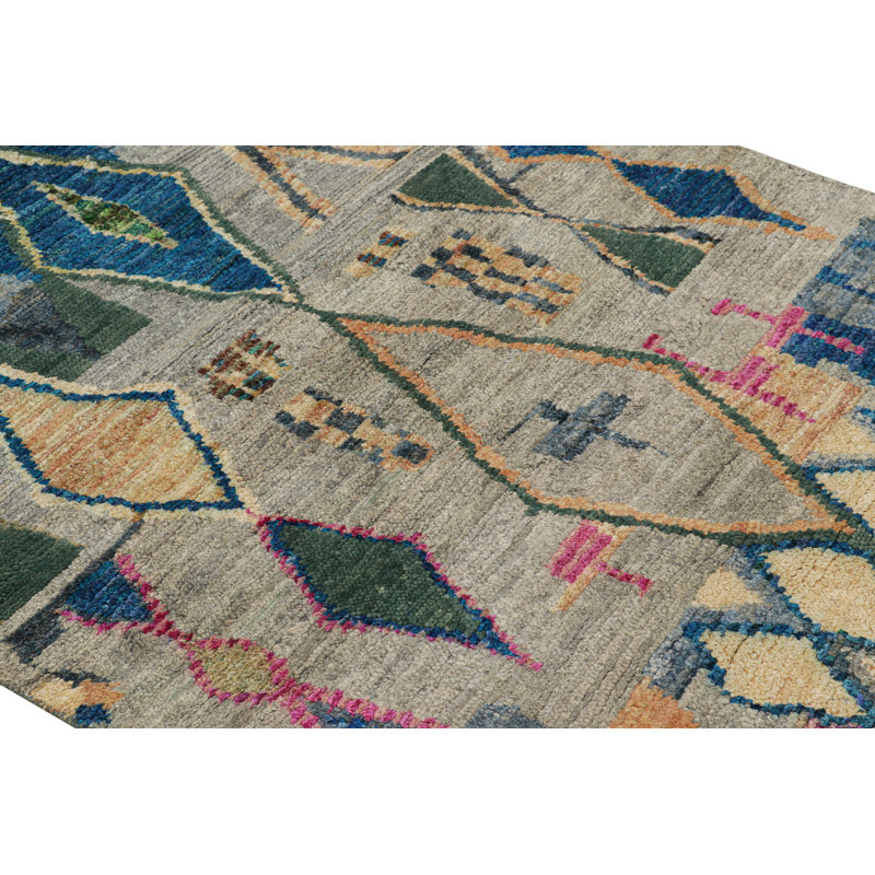 One-of-a-Kind 3'11" X 6'9" Hand Knotted Area Rug