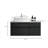 Alala Wall Mounted Single Bathroom Vanity With Engineered Stone Top