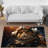 Exquisite Floral Pattern With Pile Soft Type Printed Rug for Adding an Elegant Touch to Your Living Space-1013815892