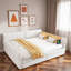 Upholstered Daybed With Usb And 2 Drawers-955355553