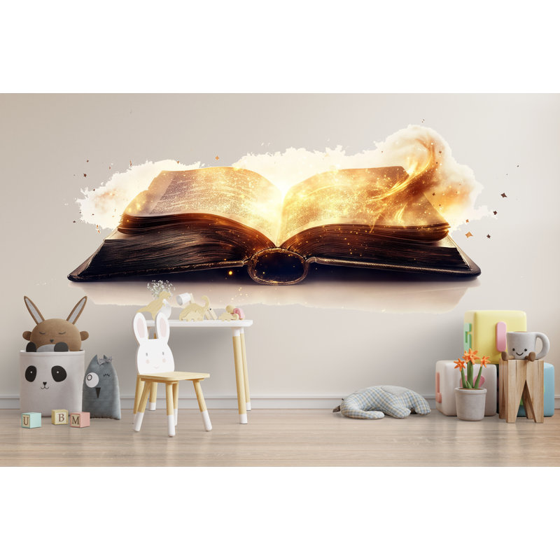 Décalcomanie murale Magic Book, H 24 po x l 13 po
