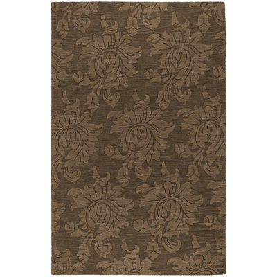 Ardal Wool Floral Indoor Rug