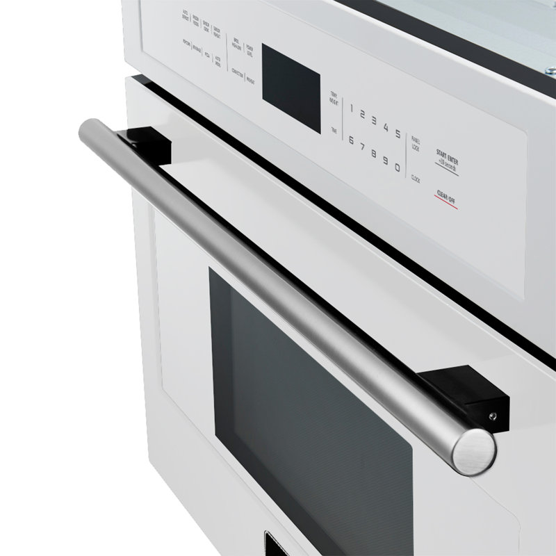 Four à micro-ondes encastré Oliena, blanc, espresso, 30 po, 1,6 pi³, 1000 W / 1750 W