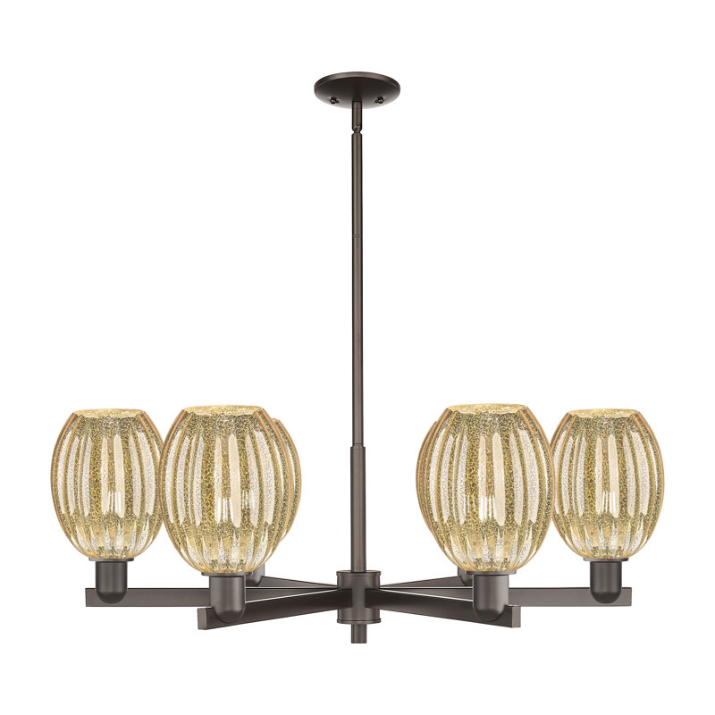 Lustre Preston - bronze huilé - lustre