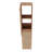 Modern Bathroom Side Cabinet, Soft Close, Organized Interior 2 Doors Storage, Wall Mounted