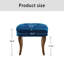 Chaise de coiffeuse en bois massif-1313276105