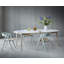 Single Extendable Dining Table with Solid Wood Legs 130/228 cm-70722387-86708967