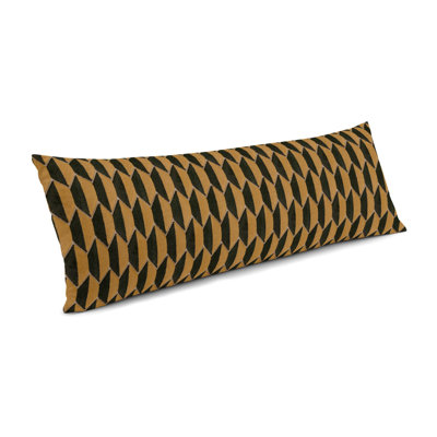 Grand coussin lombaire en bronze et diamant gris anthracite