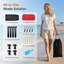7,5 pi X 7,5 pi Pare-soleil de plage Easy Pop Up avec protection UVF 50+ avec poteaux de stabilité au vent et sacs de sable-129412407-129412409