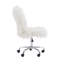 Chaise de travail en fausse fourrure Aikens-1658299566