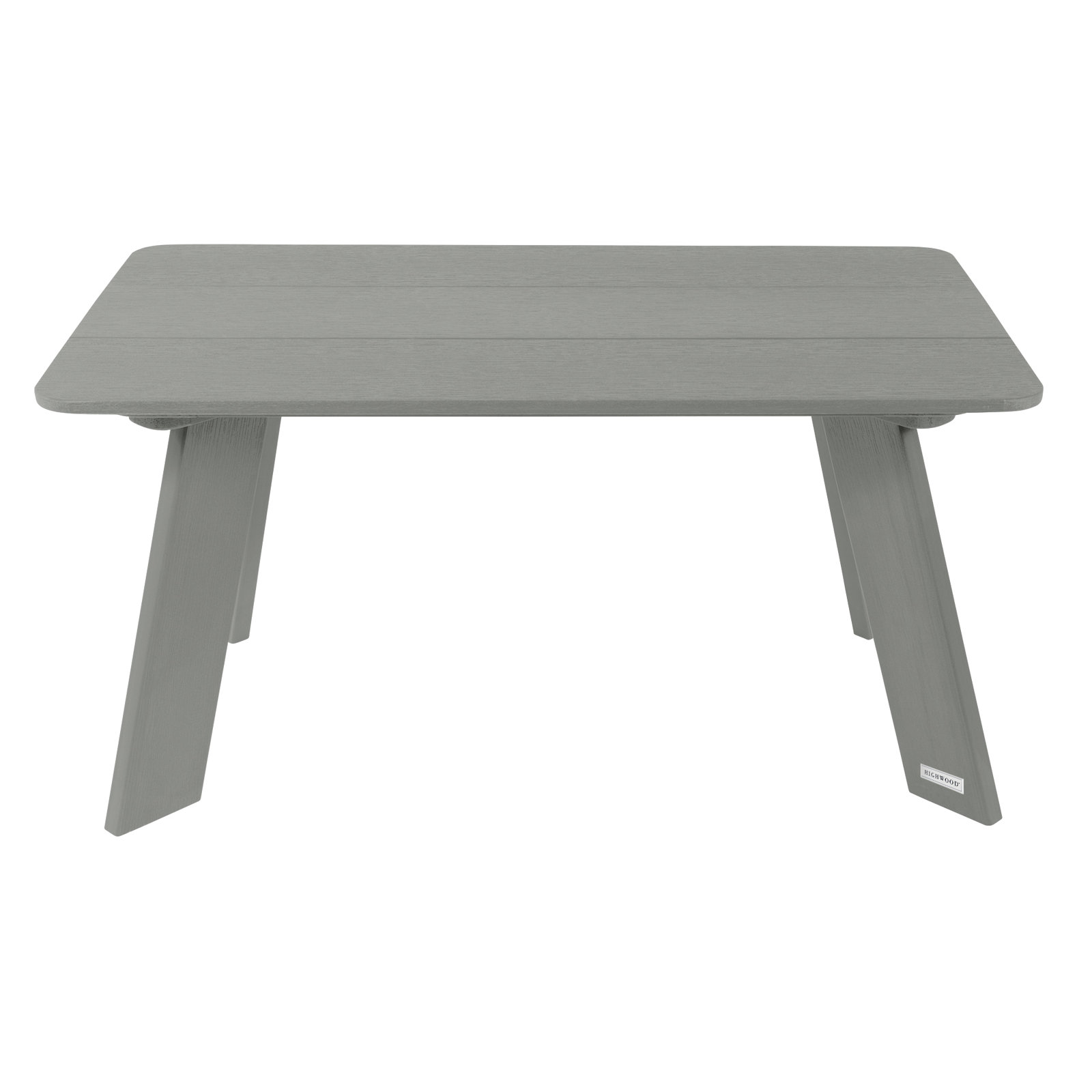 Byrnes 31'' Plastic / Acrylic Outdoor Coffee Table, Coastal Teak