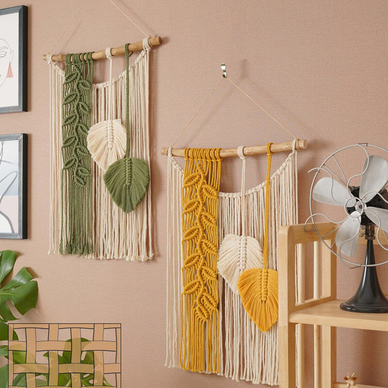 Wood Tapestry, Yellow