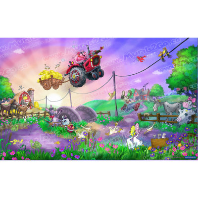 Landscape & Nature Non-Wall Damaging Wall Decal