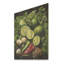 Herbes Cilantro Splash III - Herbes florales sur bois-788484411