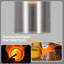 1 - Light Matte Black Cylinder Pendant