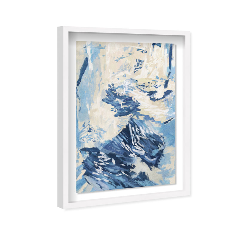 Coastal Feel I Print by Oliver Gal, 37.5"H x 55.5"W, White Shadowbox