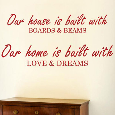 Non-Wall Damaging Wall Decal