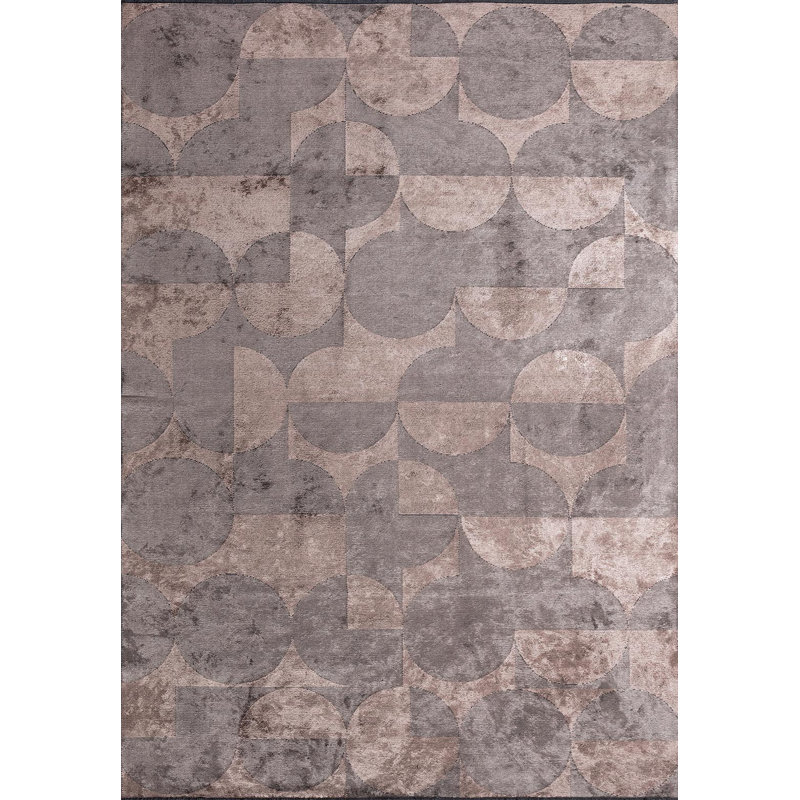 Tapis à pois Modern Modern, Rectangle 9 pi x 12 pi