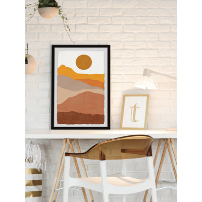 Mountains Are Warming - Single Picture Frame Painting