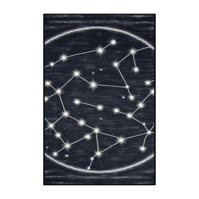 Tapis gris lavable à la machine