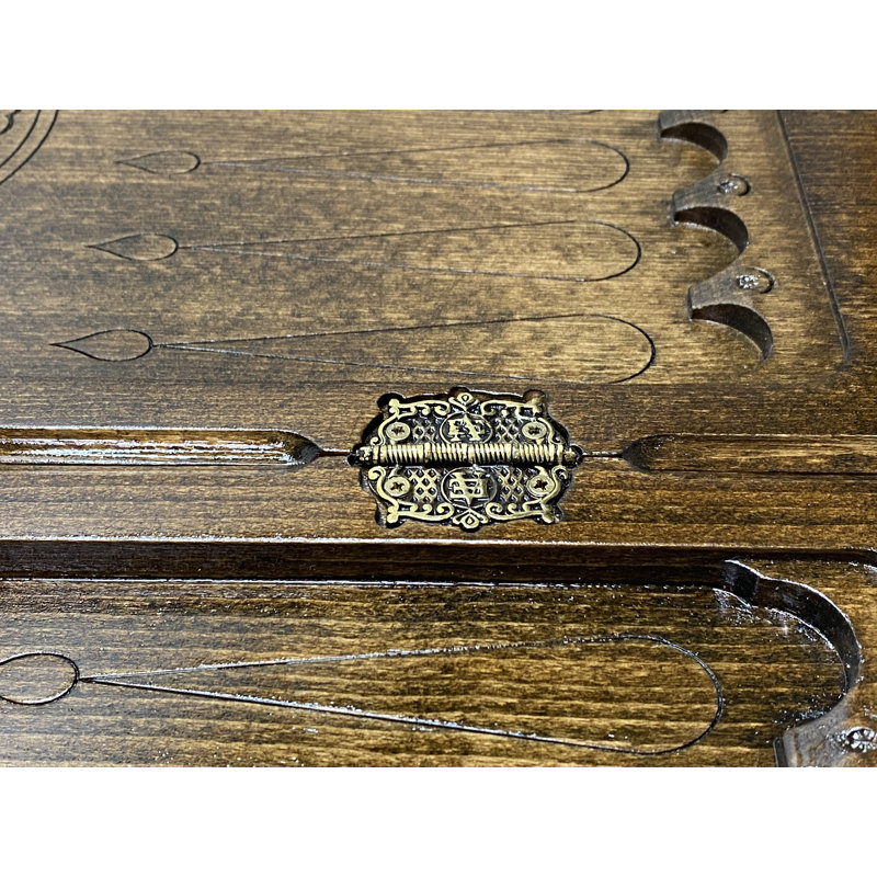 A & E Millwork Ltd Handmade 25'' L Solid Wood Game Set