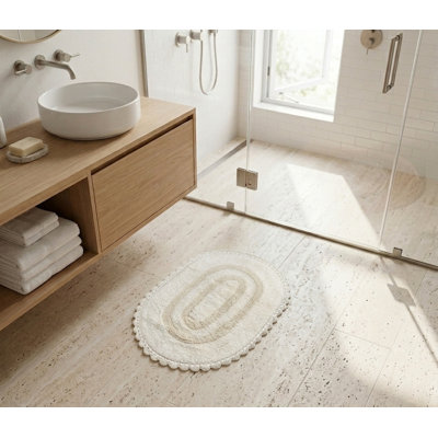 Tapis pour salle de bain Akiera Luna