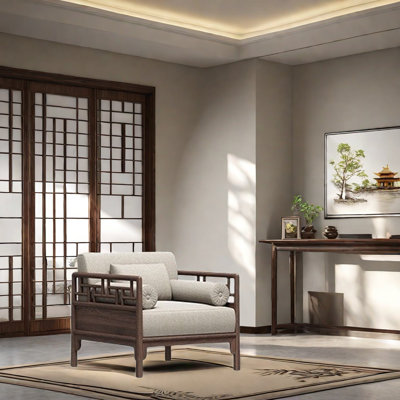 New Chinese Style Simple Sofa