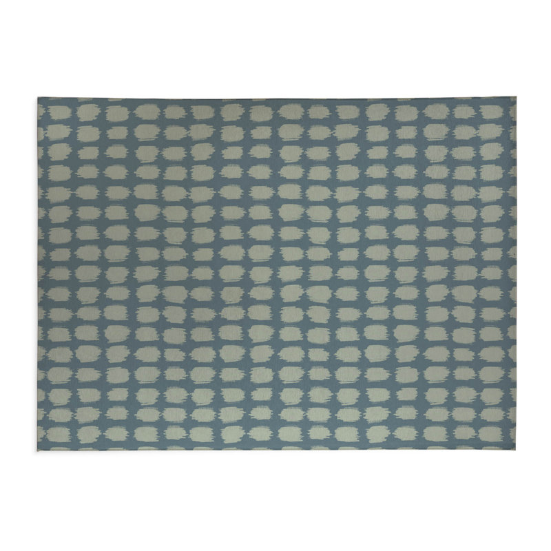 Tapis de cuisine tacheté à profil bas, Rectangle 6 pi x 4 pi, Sauge