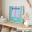 Villes et paysages urbains, Palm Beach, affiche de voyage II, reproduction d'art moderne sans cadre