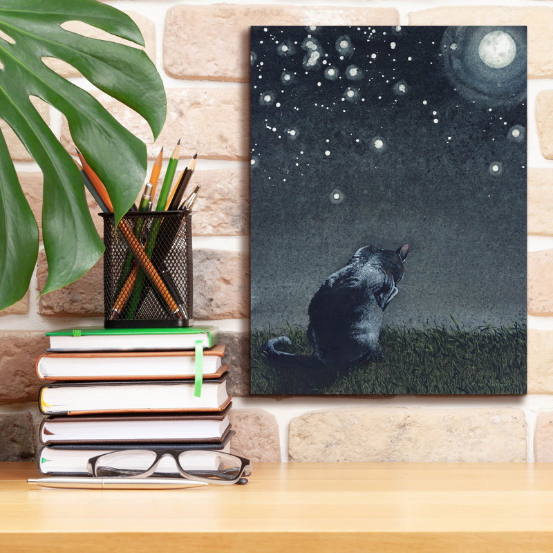 "Bain de lune" par Maggie Vandewalle, H 16 po x l 12 po x P 0,75 po