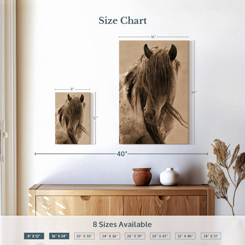 Brampt Freedom Horse, 12" H x 8" W
