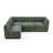 Myrhn Chenille L-Shaped Sleeper Sectional-832597301