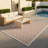 Liguria Rapallo Umber Indoor/Outdoor Area Rug-2123280458-2123280456