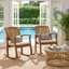 Chaise berçante avec coussin Broadfoot