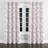 Country Farmhouse Room Darkening Curtains - Floral Azeema Grommet Curtain - 1 Panel-525774744-525774727